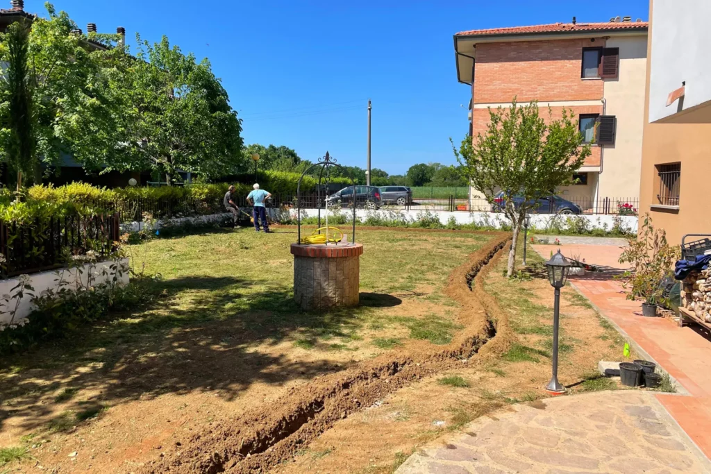 Impianto d'irrigazione – progetto L'Eden Group